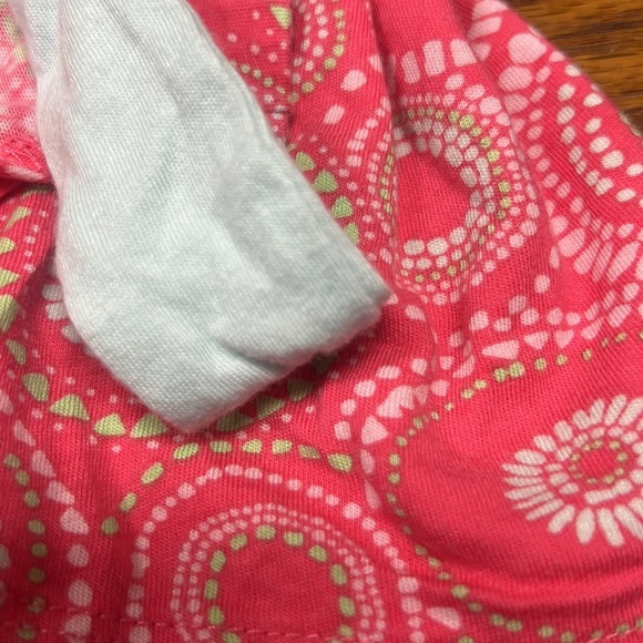 🦄$4 add on🦄OR❤️5/$25❤️ SPLENDID | coral/lime/light blue patterned tank top - Picture 2 of 2